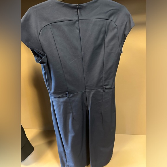 Mango Blue Office Dress - Picture 2 of 4